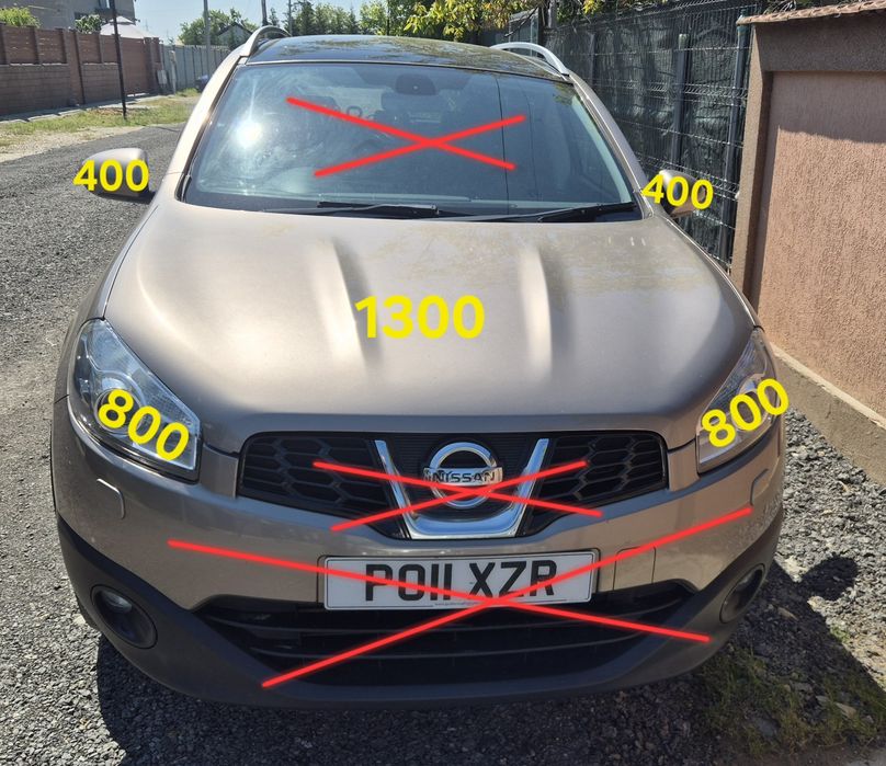 Dezmembrez Qashqai+2 Nissan Qashqai J10 1.5 dci piese Tekna piele Bose panoramic
