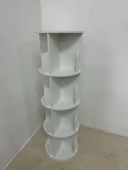 Въртяща се библиотека Relaxdays, 16 отделения, 4 етажна