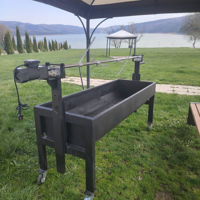 Soba pe gaz, Gratare cu plita, Smoker.
