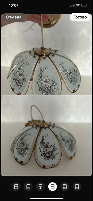 Продается люстра 2 шт б/у в отличном состоянии