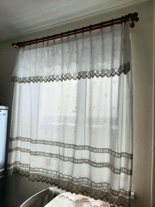 Гардина с тюлью !