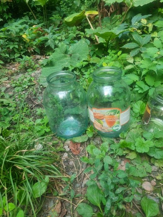 Продам стеклянные банки, б/у.