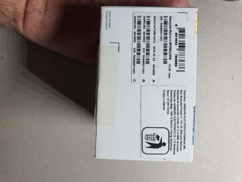 Samsung smart watch active, buton home defect