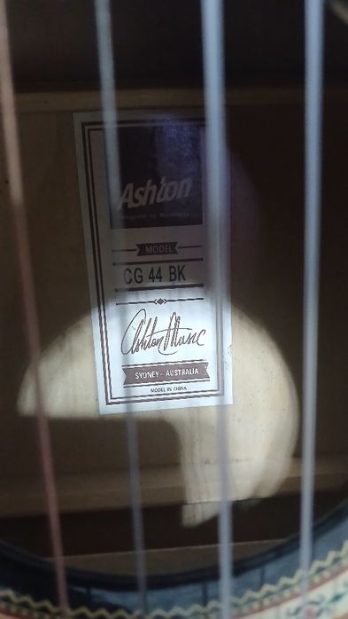 Gitara Ashton CG44 BK original