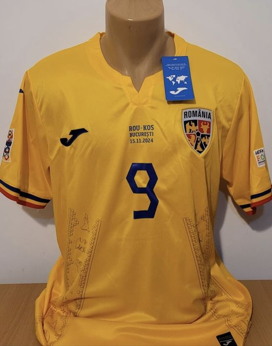 Tricou Romania Birligea Daniel de colecție cadou amintire