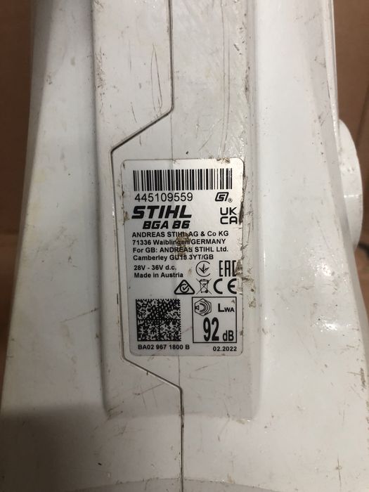 Suflanta Stihl Bga 86 pe baterie