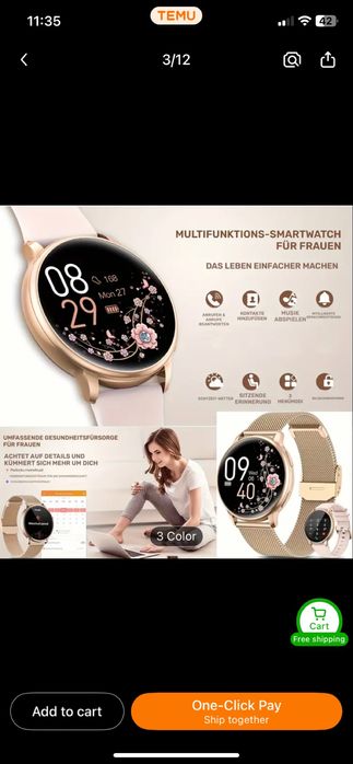 Smartwatch Evolio Femei