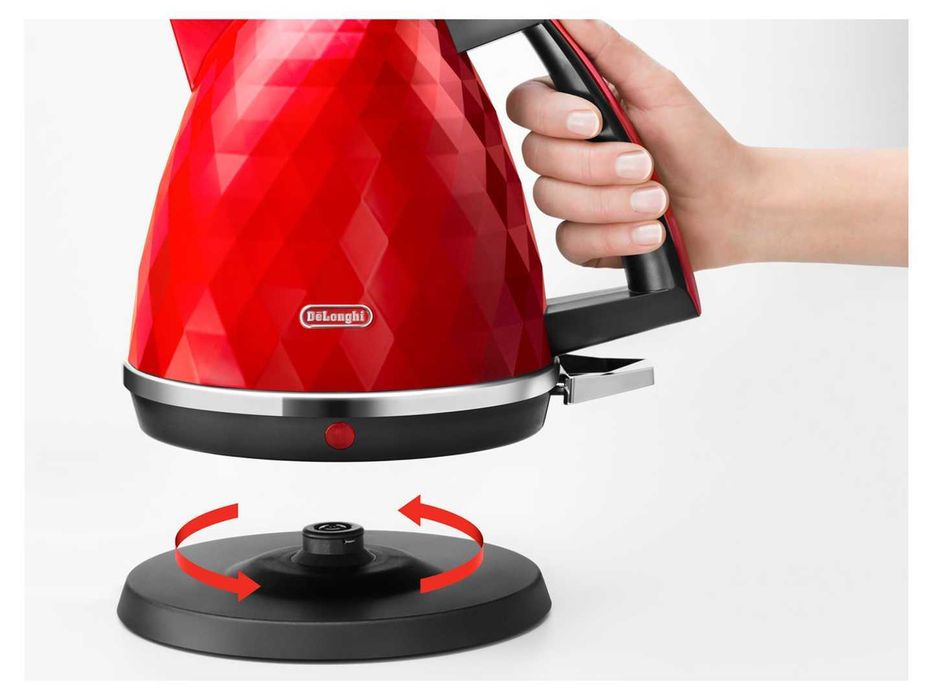 Електрическа кана за вода DeLonghi Brillante KBJ3001W Делонги