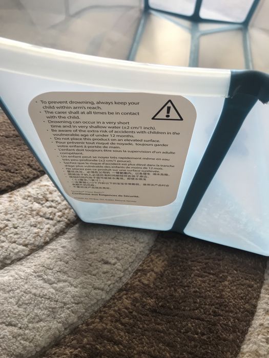 Cadita bebe pliabila 0-4 ani Stokke Flexi bath