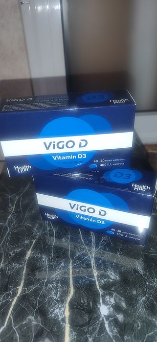 Витамин D3 Vigo капсули 400IU
