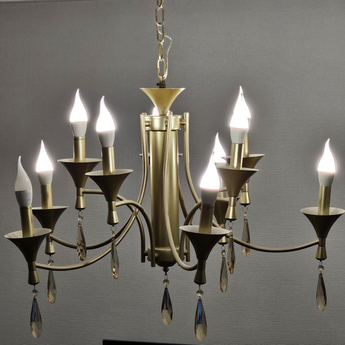 Люстра 9 рожковая