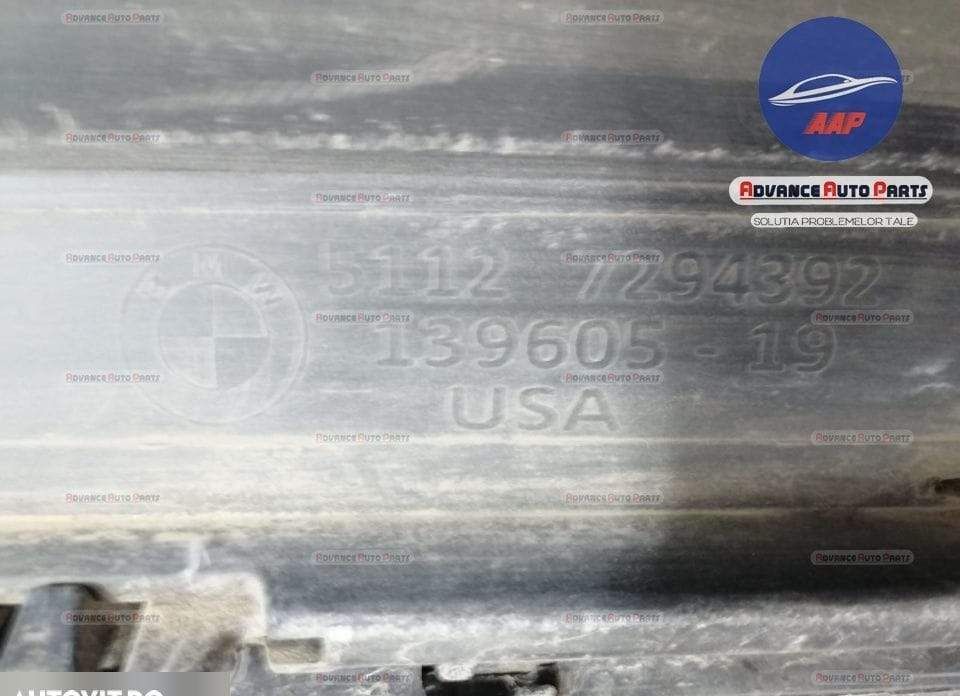 Bara spate cu senzori cod 51127294392 - originala BMW X5 F15 2013 2014