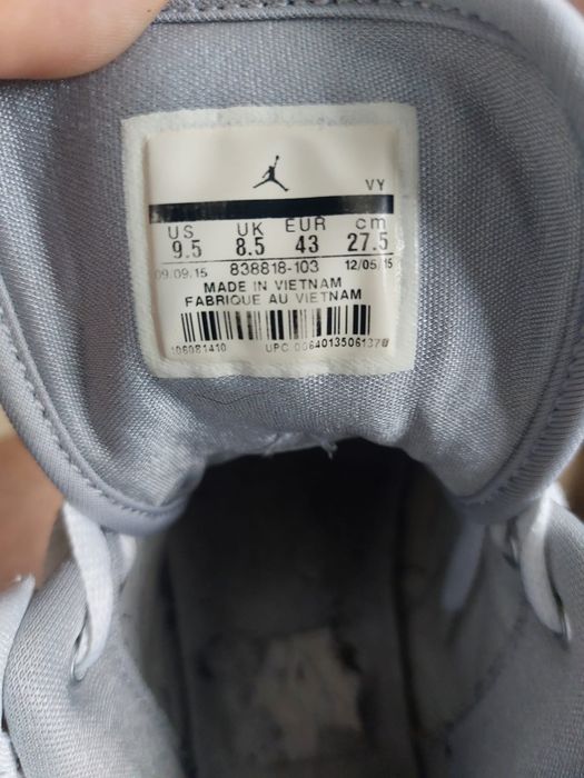 Jordan 1 Flight 4 Premium 'White Golf Grey'