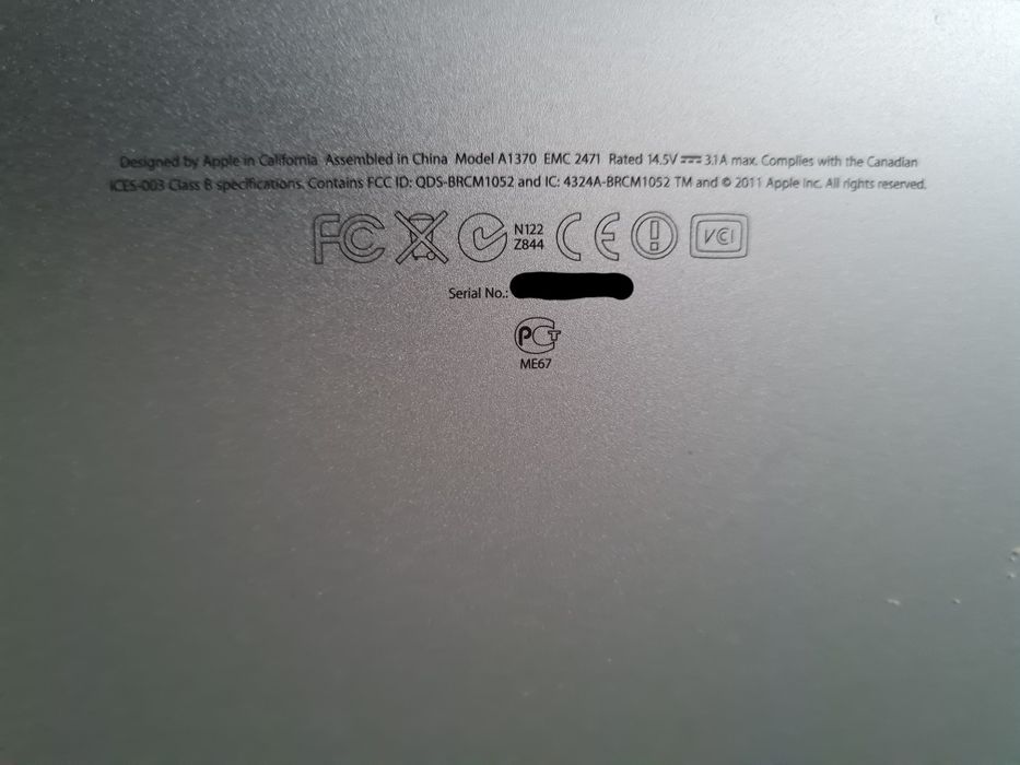 Apple MacBook Air 11