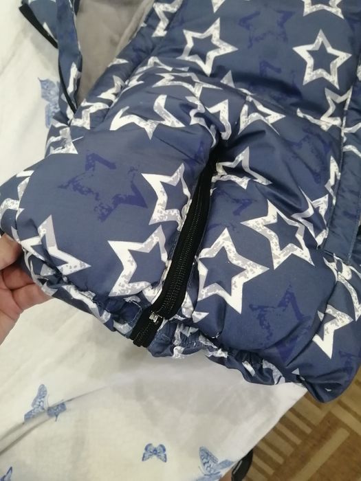 Комбинезон-конверт зима 0-3 мес