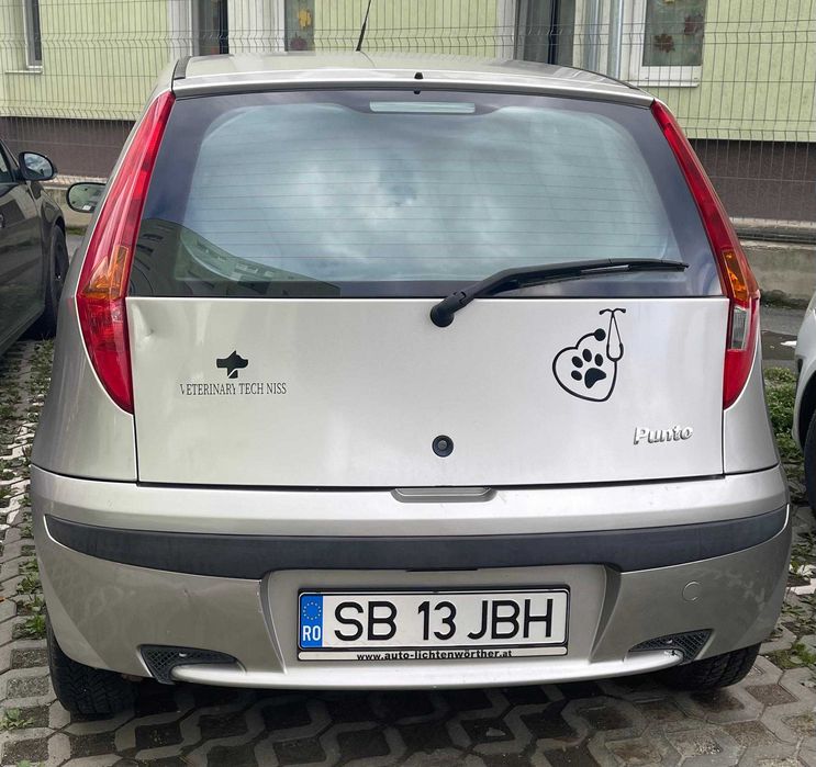 Fiat Punto, an fabricatie 2002, 2 uși, benzină