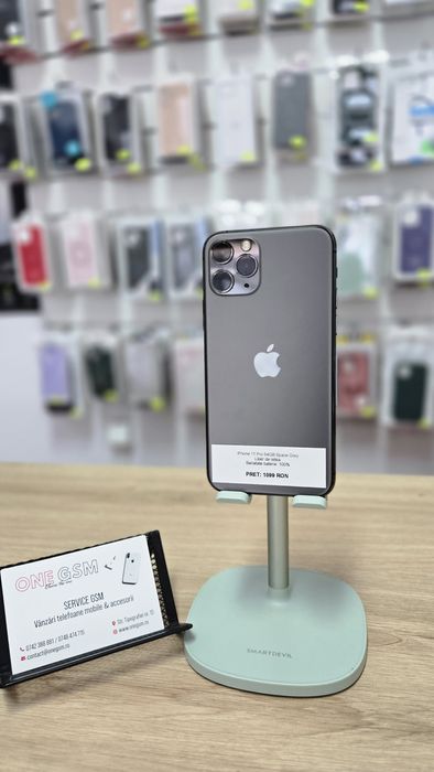iPhone 11 Pro 64GB Space Grey – Second-Hand in stare buna!