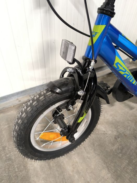 Детски велосипед с помощни колела 12" Sprint Casper