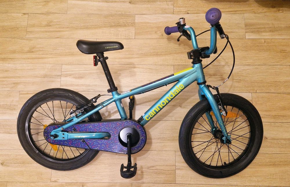 Bicicleta copii 3-6 ani (Cannondale Trail 16)