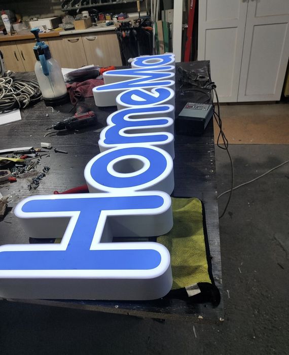 Жарнама вывески буквы стэнды