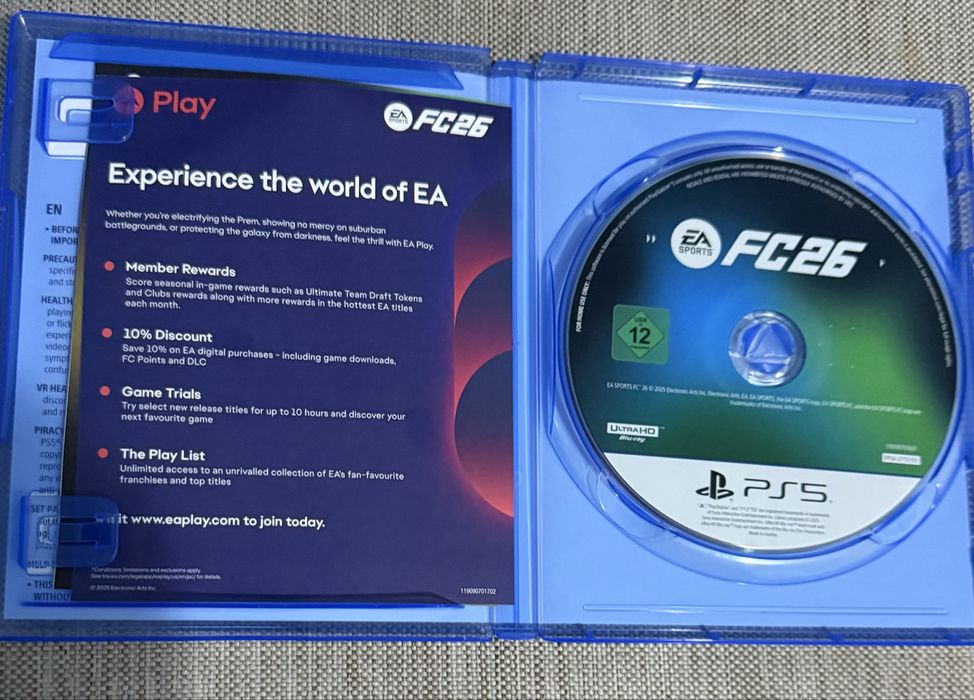 Продавам FC26 за PS5