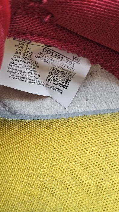Nike originali 39