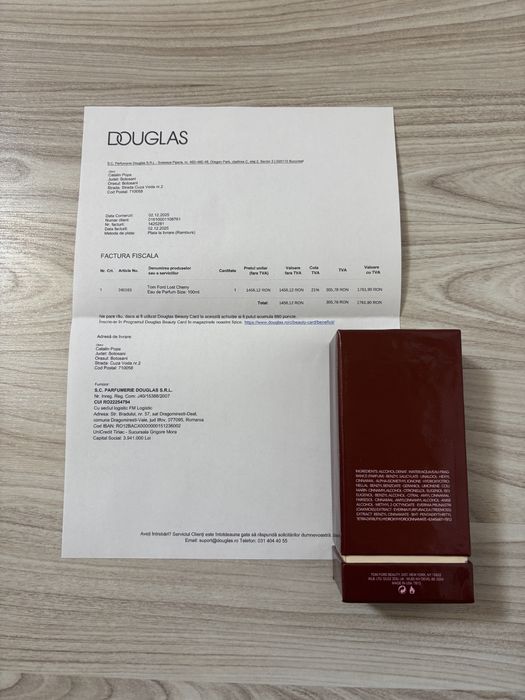 Tom Ford Lost Cherry *plin*