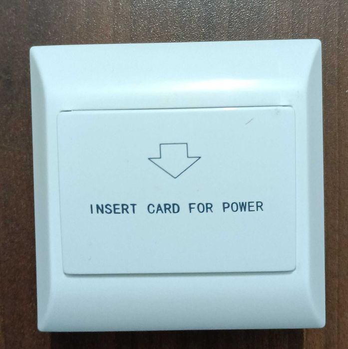 Intrerupator economizor hotel, orice card / MIFARE 13.56MHz