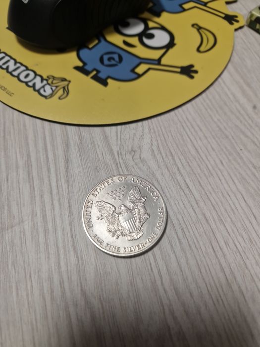 Monedă 1 Oz fine silver 1 dolar