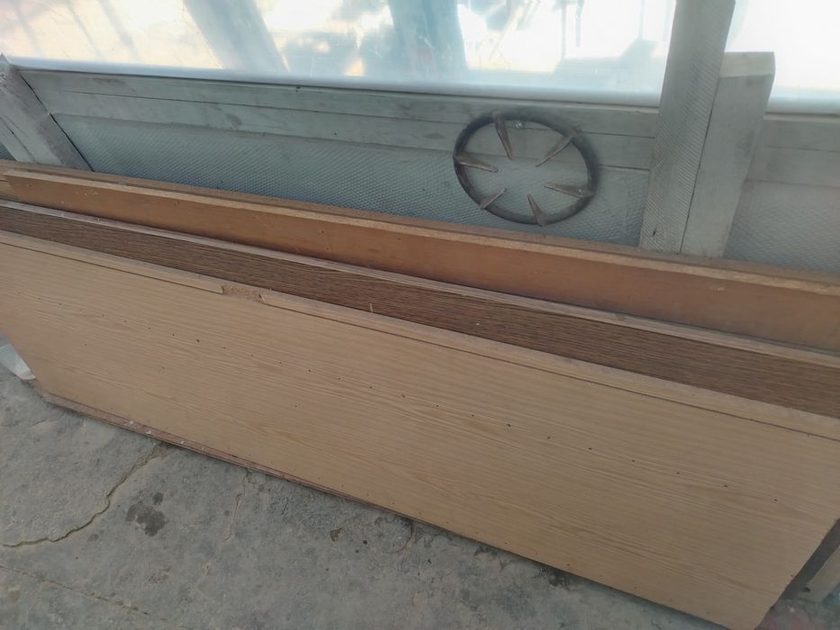 Шкаф купе б/у, светло-бежевый