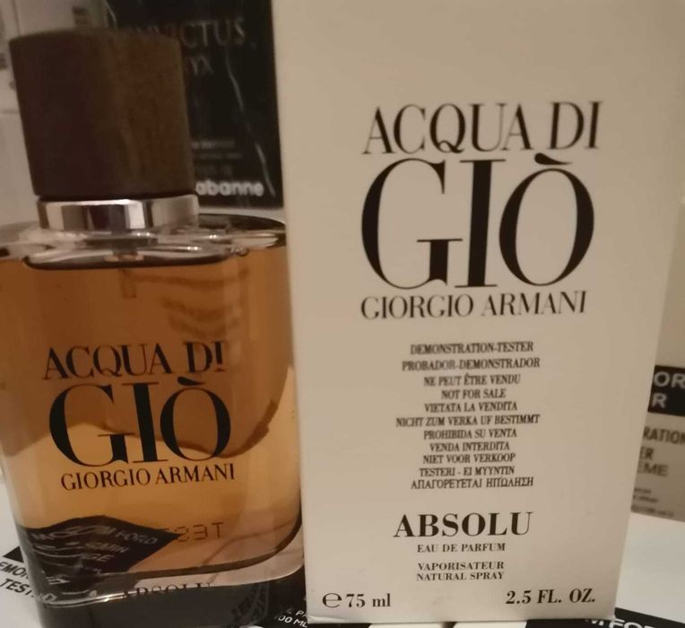 Parfum Armani - Acqua di Gio, Profumo, Absolu, Profondo, EDP, for man