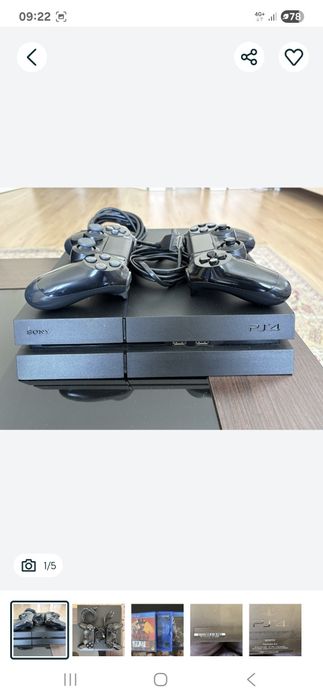 Продам Sony PlayStation 4 + VR Очки