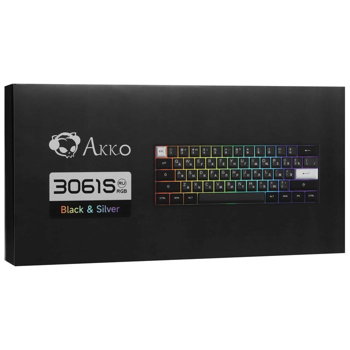 Клавиатура AKKO 3061S HE Black Shine-Through