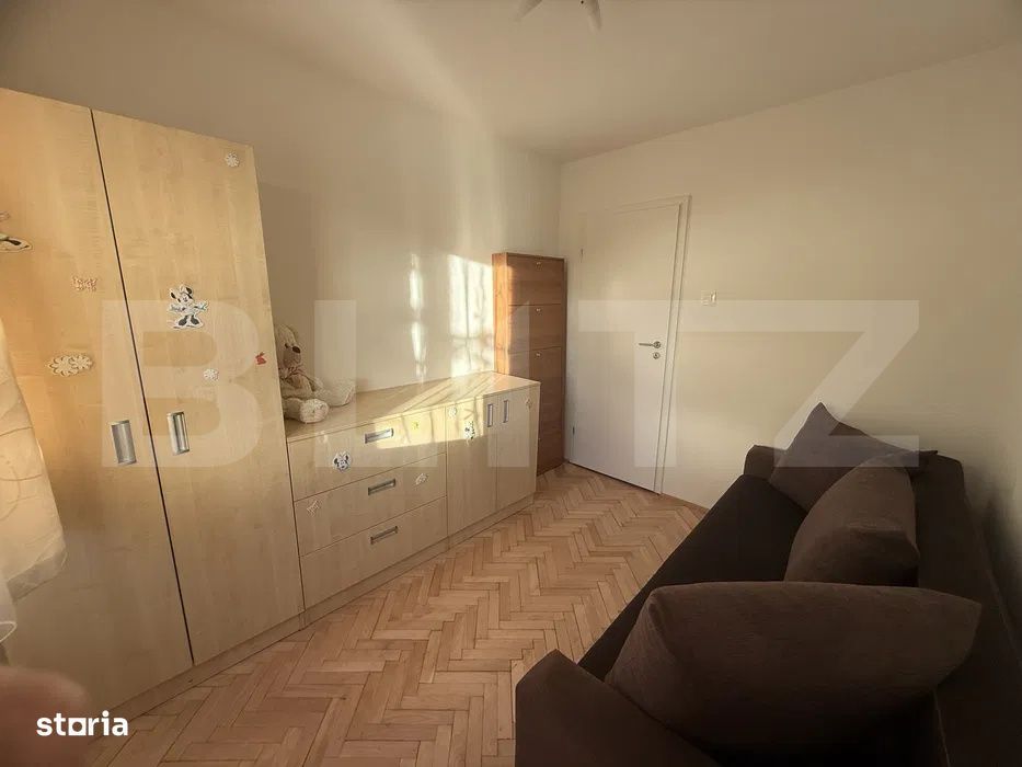 Apartament 2 camere , 55mp, zona Kaufland, Manastur — fotografia 3