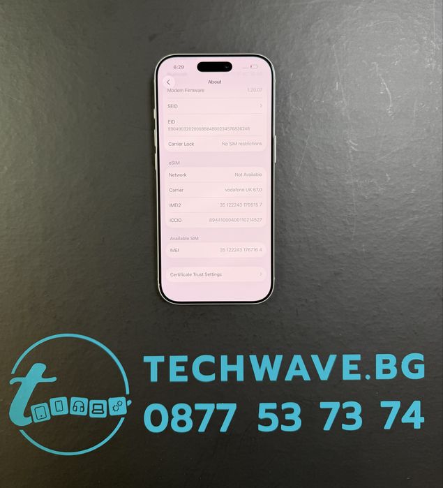 iPhone 17 Pro 256GB Silver 100%