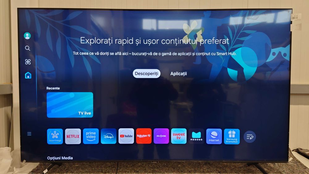 Televizor SAMSUNG LED 75CU7172, 189 cm, Smart, 4K Ultra HD, Clasa F