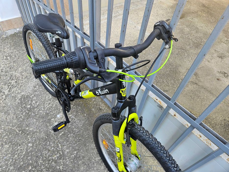 Велосипед 24 цола B'TWIN-шест месеца гаранция