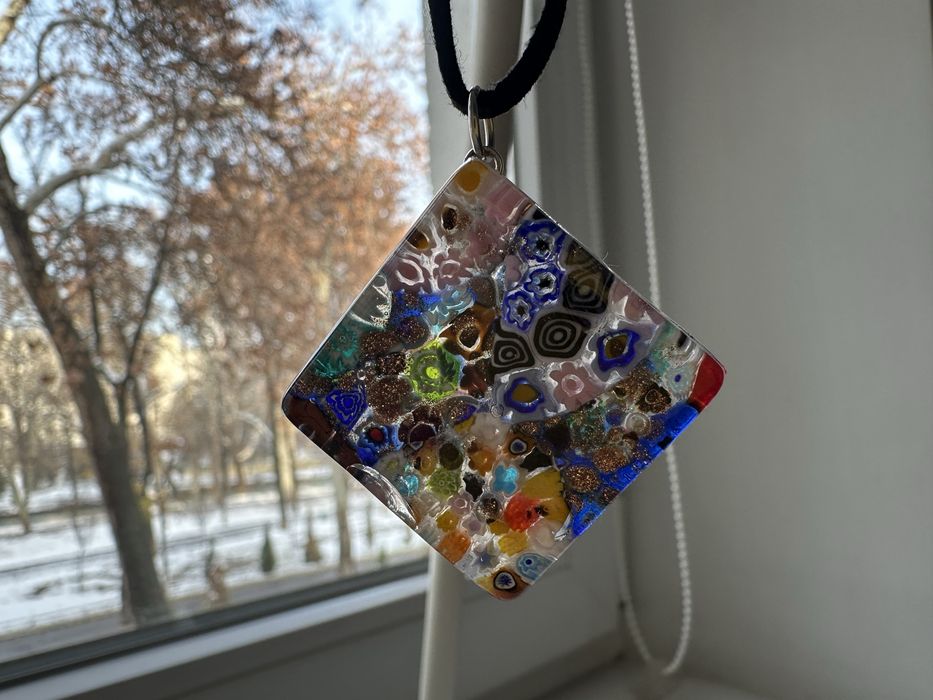 Murano Glass/ ITALY/ подвеска- украшение мурано стекло