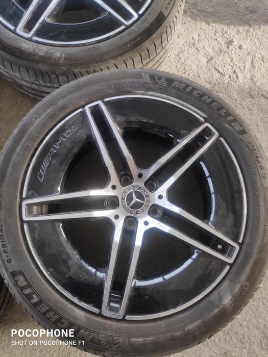 Джанти с гуми 19 цола 5x112 Sport packet Mercedes Benz AMG Е-класа