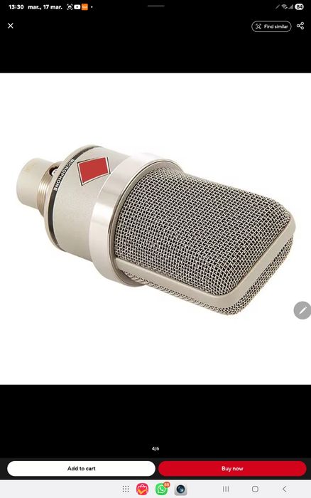 Microfon studio TLM 102