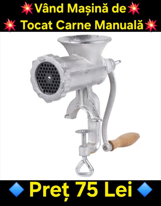 Vând Mașină de Tocat Carne Electrică 2200w