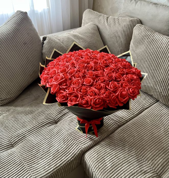 Букет от вечни рози