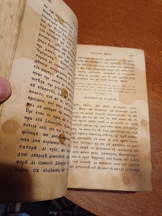 Carte românească veche - Molitfelnic 1874, Sibiu