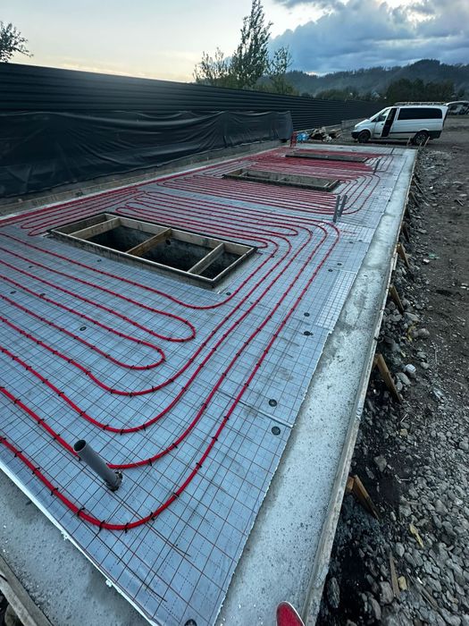 Pardoseli  din   beton  elicopterizate