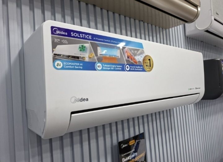 Konditsiyoner Midea Alba Pro Solstice 7/9/12/18/24BTU-Со склада!