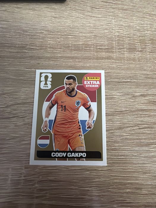 Extra stickrt gold - cody gakpo