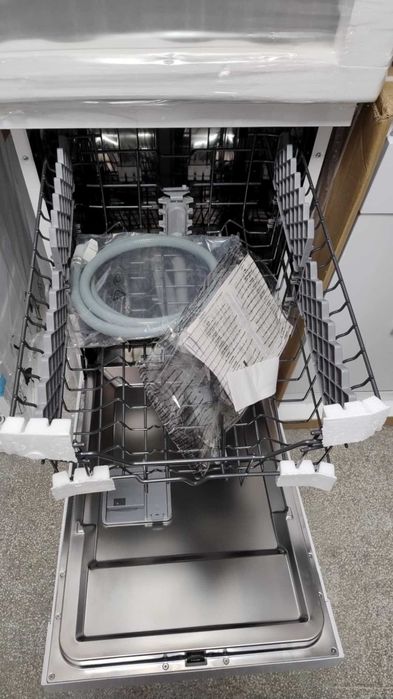 Чисто нова Бяла Съдомиялна машина Heinner 45 см 10 комплекта Aquastop