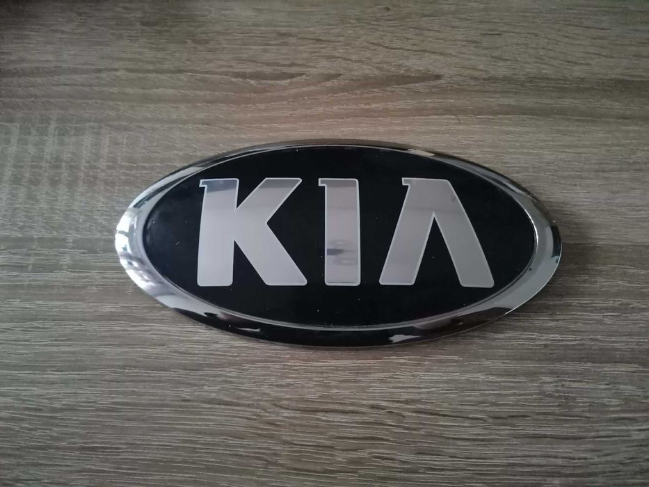 овална емблема Kia стар фонт 12см