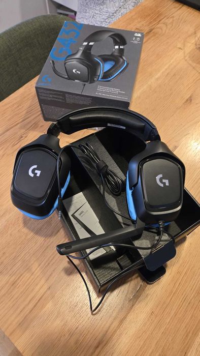 Căști Gaming Logitech G432 7.1 Surround – Stare Impecabilă