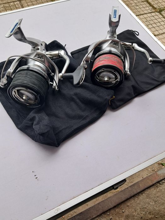 2броя шаранджийски макари SHIMANO SPEEDMASTER 14000 XSC